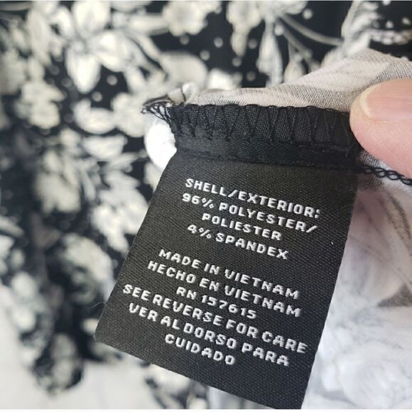 CHETTA B Floral & Polka-dot Jersey-knit Dress - Picture 5 of 9